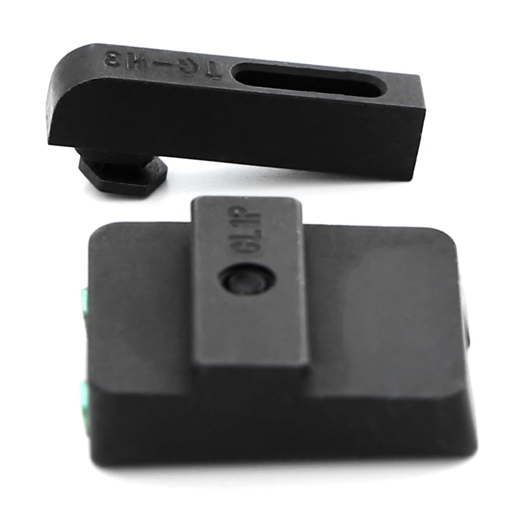 Задний фокусирующий замок для Glock Gear настоящее красное и зеленое оптоволокно 17/17L