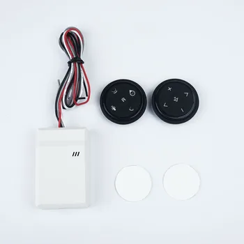 

Player Steering Wheel Controller Round Black Interior Accessories Parts
