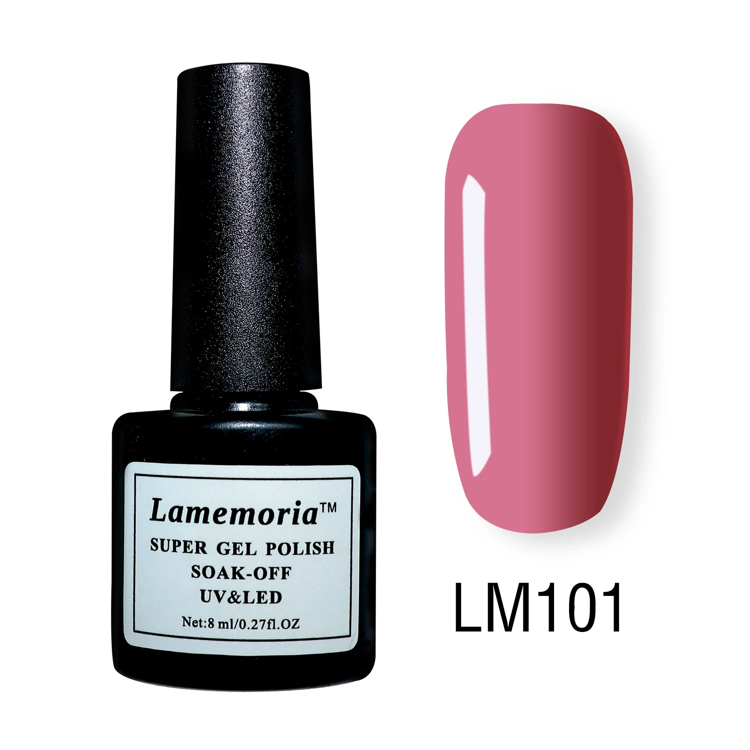 LM101 Lamemoria, 8 мл, Гель-лак для ногтей, гибридный, все для маникюра, 60 цветов, полуперманентный УФ лак для ногтей, Prime Gel Ongle Paznokcie - Цвет: LM101