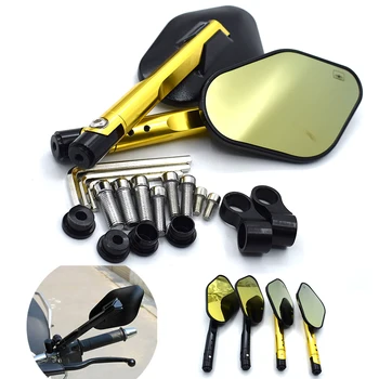 

Universal new CNC aluminum motorcycle 8mm 10mm alloy rearview mirror For Ducati 821 796 696 MONSTER HYPERMOTARD 821 SP