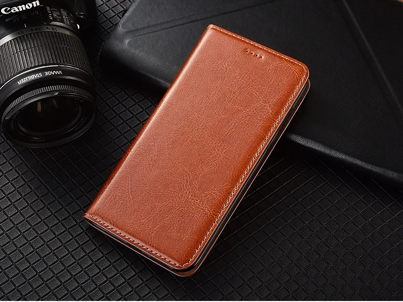 Cartão de Bolso para Redmi Crazy Horse Couro Natural Carteira Telefone Case 10x Pro 5g - Redmi 4g Bolsa Suporte Coldre 20 ????(18)