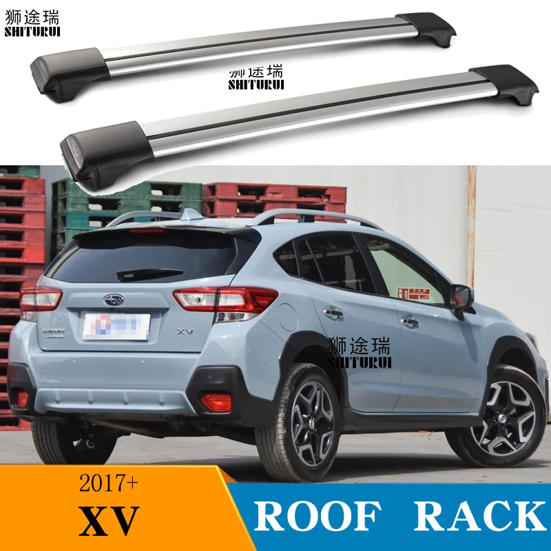 2 Sztuk Belki Dachowe Dla Subaru Xv Suv 2017 2018 Stopu Aluminium Relingi Boczne Poprzeczny Bagażnik Dachowy Bagaż Cuv Suv Led - Aliexpress Automobiles & Motorcycles