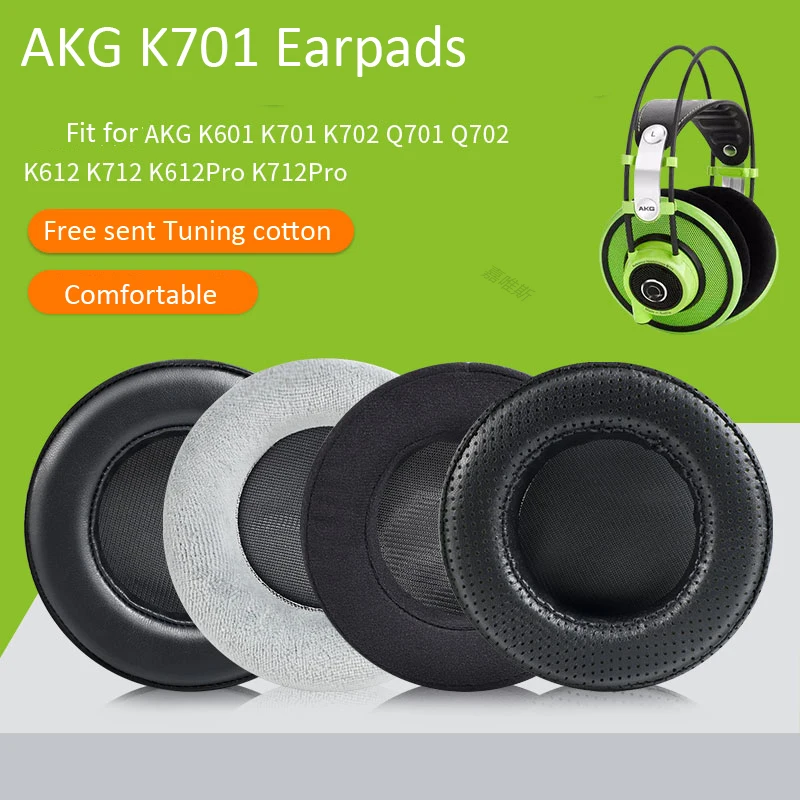 Cushion Ear Pads Earmuff earpads Cup Pillow Cover for AKG K701 K702