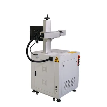 

20w/30w/50w/70w/100w white/black/color fiber laser marking machine price /fiber laser engraver/laser marker on metal