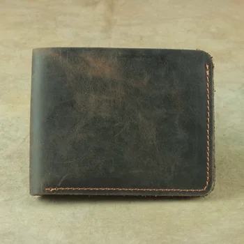 

Handmade Leather Wallet Simple Retro Old Wallet Men's Wallet Wallet