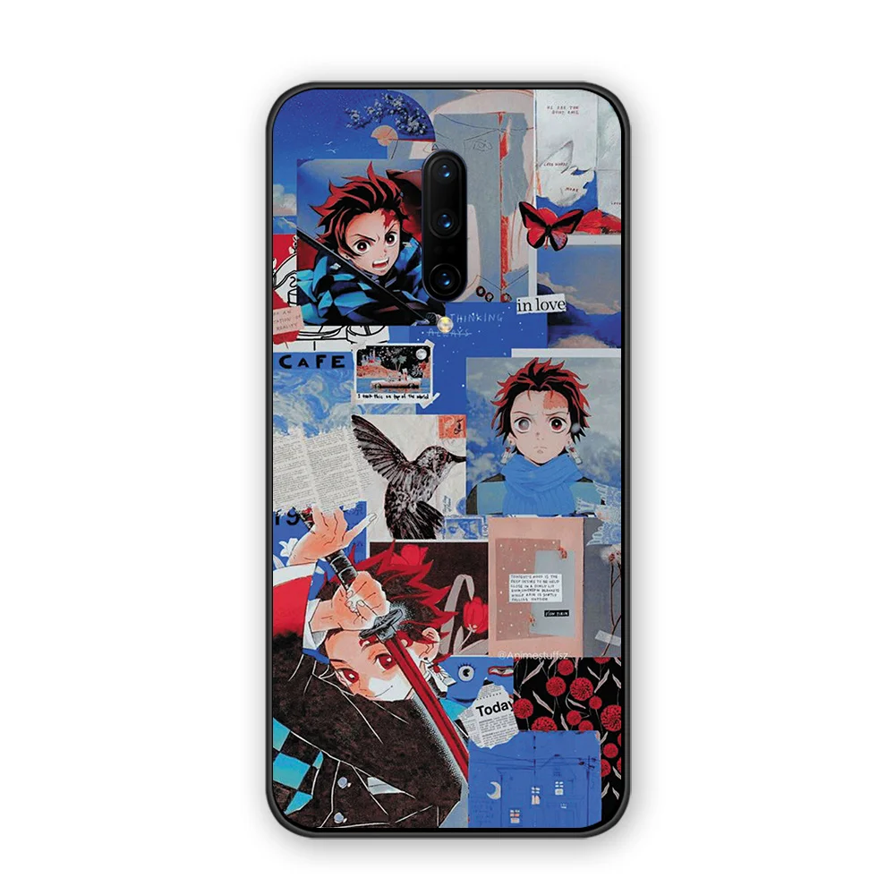 Японское аниме Kamado Nezuko Kimetsu no Yaiba Demon Slayer, Мягкий Силиконовый ТПУ чехол для телефона Oneplus 7 7pro 5 6 5T 6T 7T - Цвет: 12249