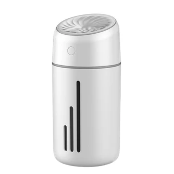 

Vehicle Fragrance Humidifier, USB Mute Humidifier with Night Light, Convenient Ultrasonic Cold Fog Humidifier 350Ml