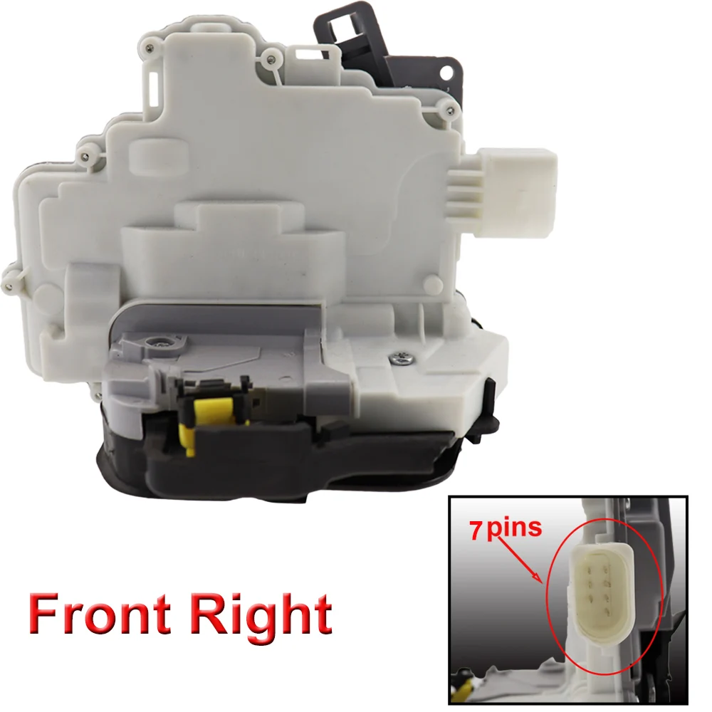 Cutogain Front Right Side Door Central Lock Latch Actuator for Audi A3 A4 A6 C6 R8 Seat 