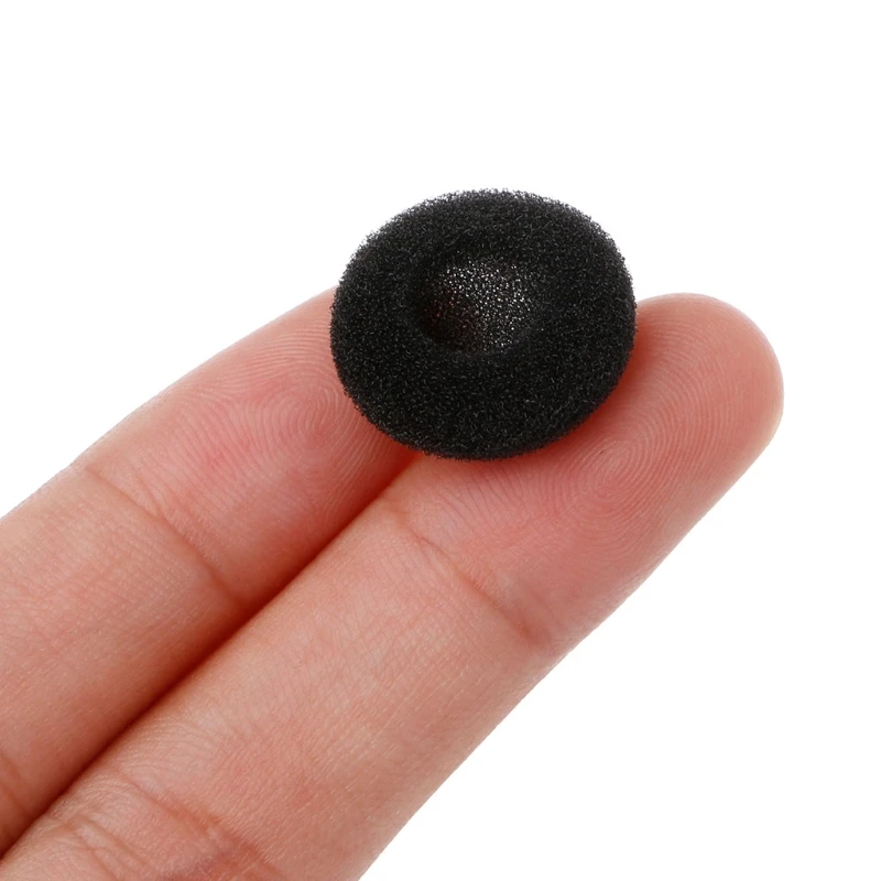 

30Pcs 15mm Soft Sponge Earphone Earbud Pad Covers Replacement For MP3 MP4 Mobile Phone