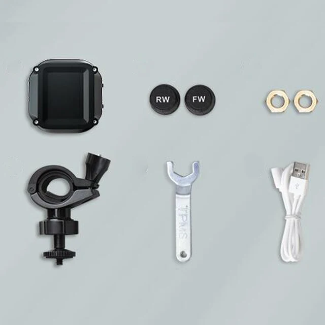 Sistema TPMS Per Moto - Monitor Pressione Pneumatici Con 2 Sensori Esterni - Foto 5