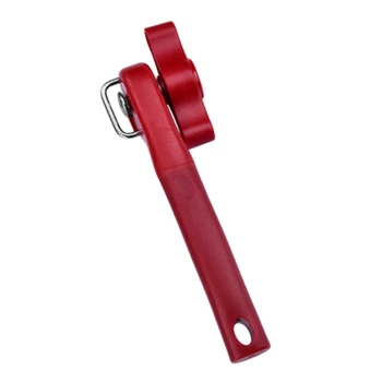 

Can Opener Professional Multi-Function Canning Knife Opener Portable Safe Open Bottle Opener red