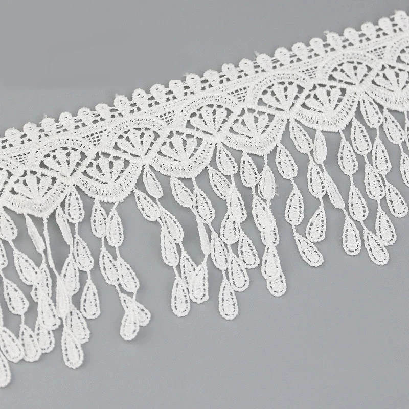 Lace Fabric 1 Yards/roll 70mm Silk Net Lace Fabric Ribbons Trim DIY Sewing Handmade Craft Materials