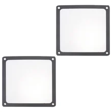 Filtre anti poussière magnétique pour ventilateur, 2 pièces, 120mm, étui d'ordinateur, écran en maille pour ventilateur 