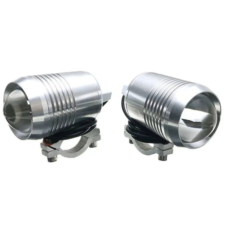 2pcs 30W Motorcycle U2 LED Fog Lights Driving Headlight High/Low Beam + Switch Dustproof And Rustproof ► Photo 2/4
