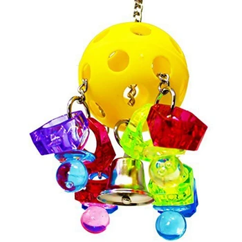 

Bird Toy Parrot Cage Cockatiels Cages African Yellow Macaw Aviary Plastic