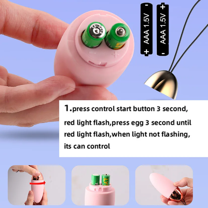 10M Kegel Exerciser Wireless Jump Egg Vibrator Egg Remote Control Body Massager for Women Adult Sex Toy Sex Product Wife gifts H732cacc3bc9b47f4ae8768cdc77a0a3dJ