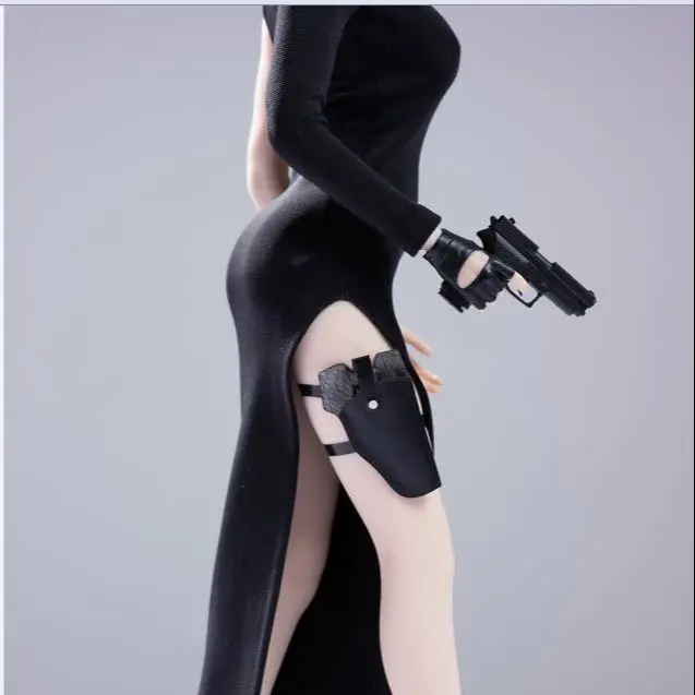 

1/6 Scale Solider Figure Weapon Accessory P226 Model Gun & holster model Left /Right leg Styles for 12'' Action Figure
