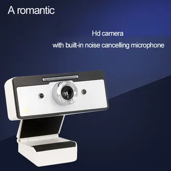 

TIOODRE Mini Computer Video Camera HD Desktop Pc Laptop Home USB Drive-Free Manual Focusing With Microphone Focusable camera