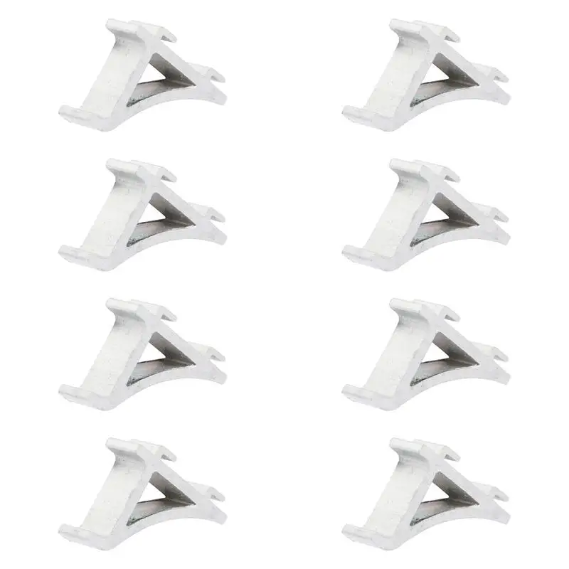 8Pcs Freezer Shelf Clips Refrigerator Support Hooks Cooler Shelf Brace