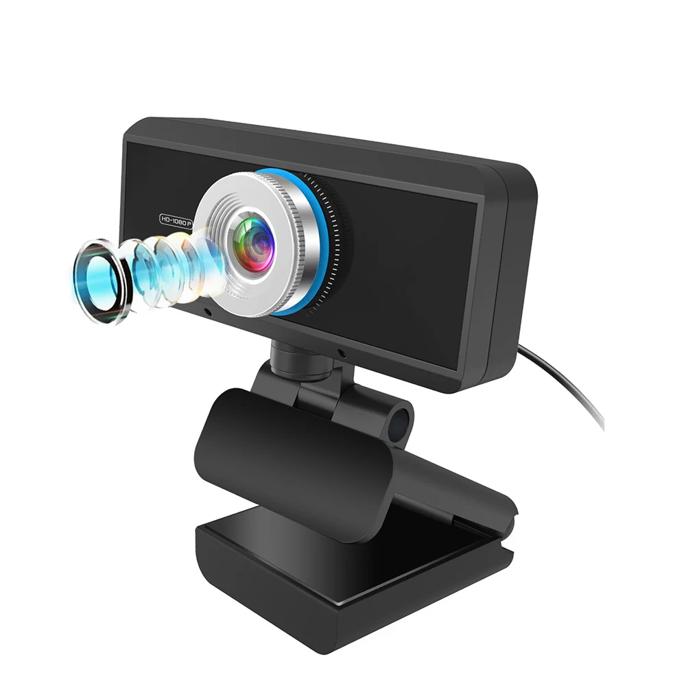 USB веб камера Full HD 1080P компьютер с микрофоном видеовызов компьютера периферийная