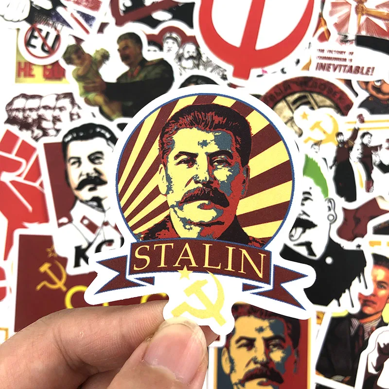 25-50 шт./упак. смешанные Сталин СССР CCCP граффити наклейки для игрушек «сделай сам» ноутбук велосипед электроскутер водонепроницаемые наклейки