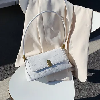 

Spring and Summer Mini Bag Female 2020 Popular New Style Stone Pattern Fashion Shoulder Bag Underarm Bag