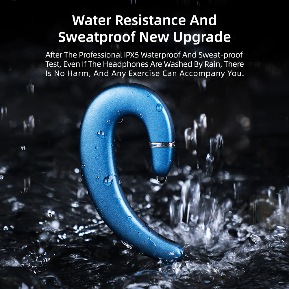 Hanging Single Wireless Bluetooth Headset V5 0 Earphone Handsfree Call Earbuds For iPhone Samsung Galaxy Note 10 Portable Micro