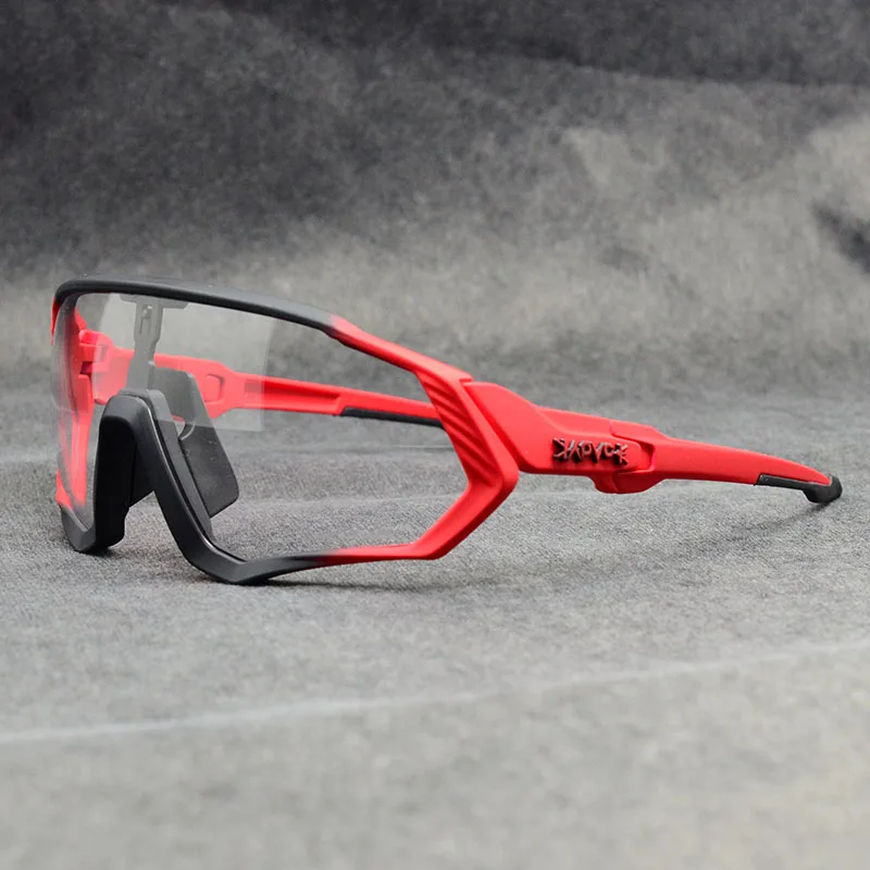 Cycling Sunglasses Sport Photochromic Eyewear Bicycle MTB Road Clear Hot-Sale Women Tr90 UV400 Discoloration Men Bicycle Goggles