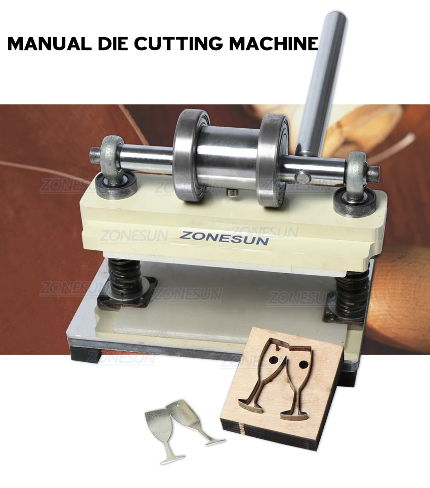 Manual Leather Die Cutting Machine Handmade Earring Die Cuts