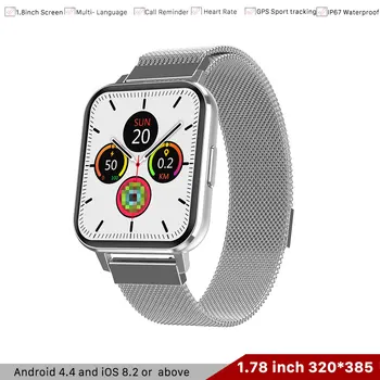 

IWO DTX Smart Watch 1.78" 320*385 Full Touch Screen Watch ECG Heart Rate Fitness Tracker Smartwatch for Android ios PK IWO 12 13