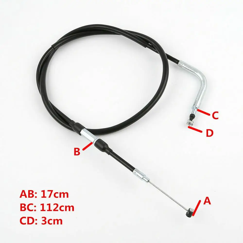 Black Throttle Cable Fit For Suzuki DRZ400 DRZ400 DRZ400E 20002007 02