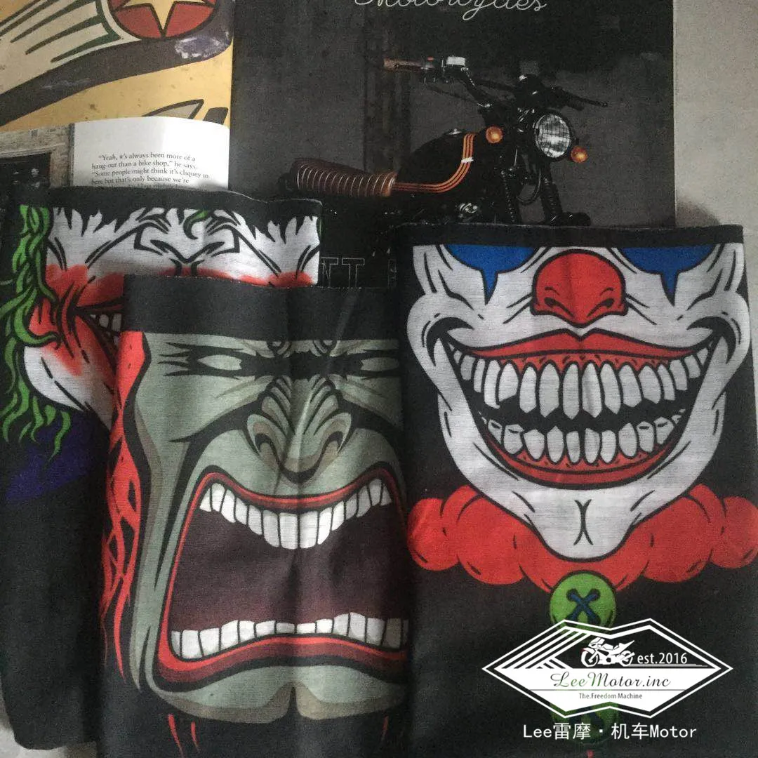 Ray трение локомотив Harley маска полотенце для лица рыцарь мочалка Универсальный пылезащитный анти-дымчатый полотенце для лица Скелет полотенце для лица каламбур