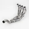 Motorcycle Exhaust Full System Modified Front Header Link Pipe Slip on for Yamaha XJ6N Stainless Steel