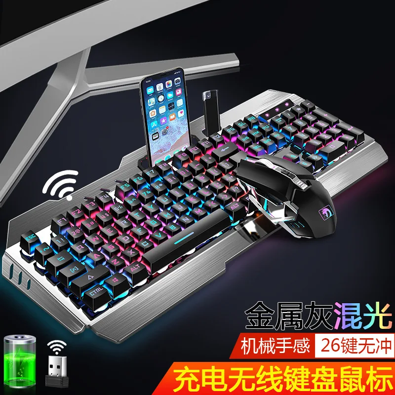 Waterproof K670 Mamba Snake Wireless Keyboard And Mouse Set