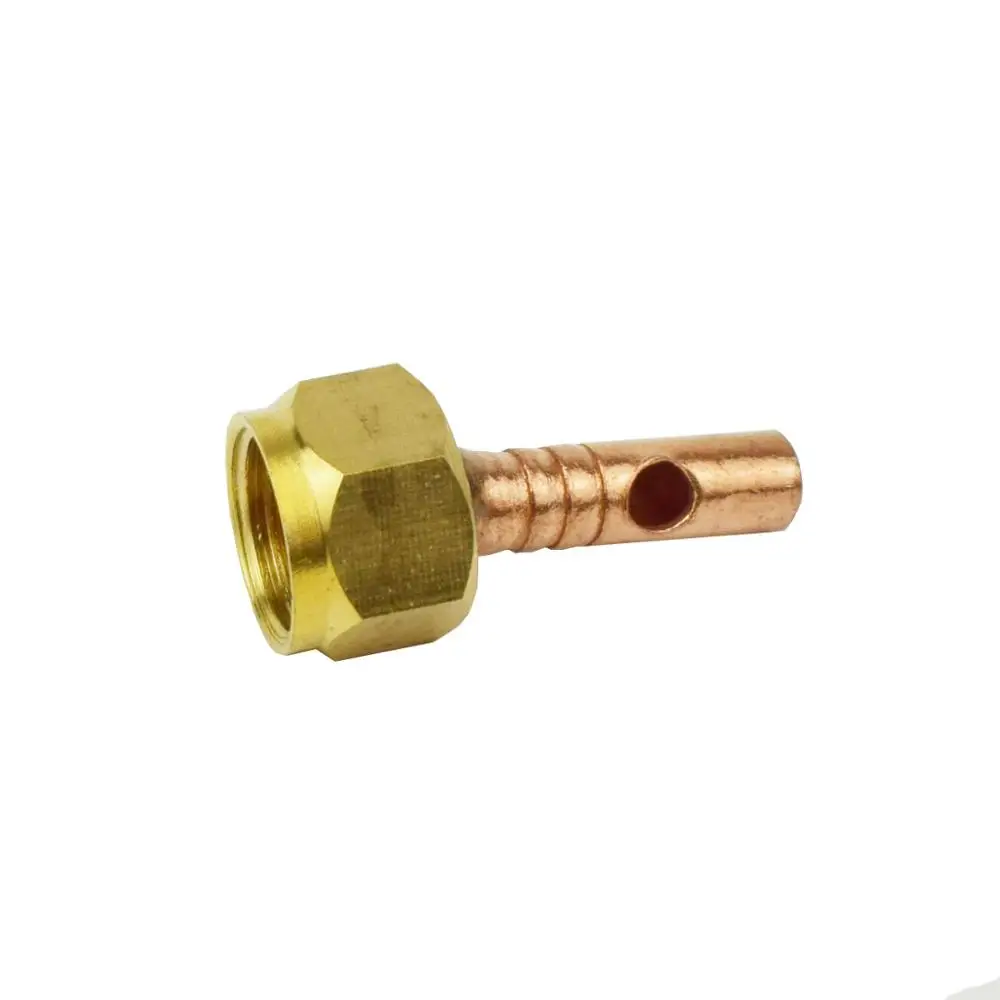 TIG WP-9 WP-17 WP-18 Welding Torch Power Cable Ending Connector 8mm Hose Nut welding torch,welding cable connector