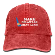 Сделайте Delaware большой снова унисекс Дальнобойщик шляпы папа бейсболки водительская Кепка