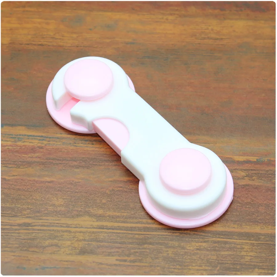 5PCS White Pink 5 шт./лот, Многофункциональный замок для безопасности ребенка, замок для шкафа, дверной ящик, защитные замки, защита для детей, защита для детей, уход за ребенком - Цвет: 5PCS White Pink