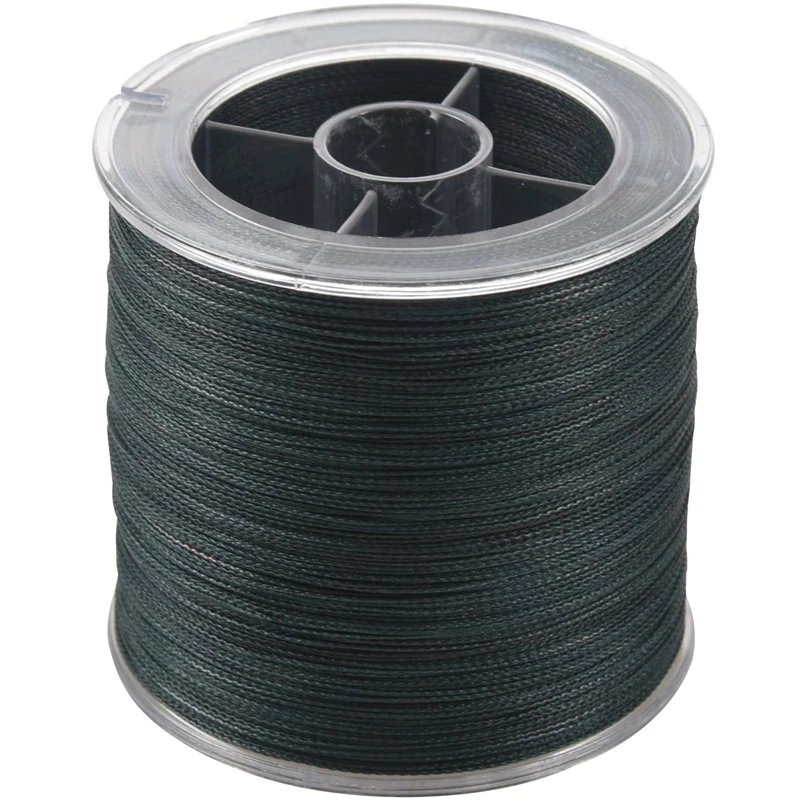 

500M 50LB Colorful 4 Strands Multifilament PE Braid Fishing Line (Green)