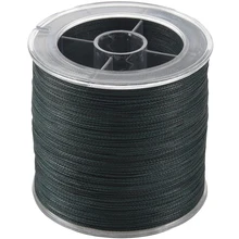 500M 50LB Colorful 4 Strands Multifilament PE Braid Fishing Line (Green)