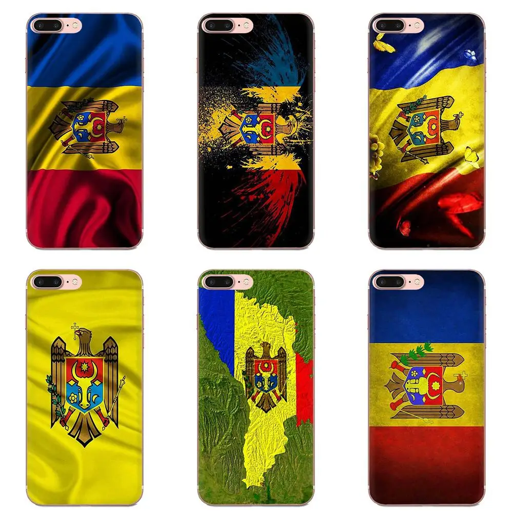 #*Cheap For Huawei P7 P8 P9 P10 P20 P30 Lite Mini Plus Pro Y9 Prime P Smart Z 2018 2019 TPU Hotsales Moldova Flag