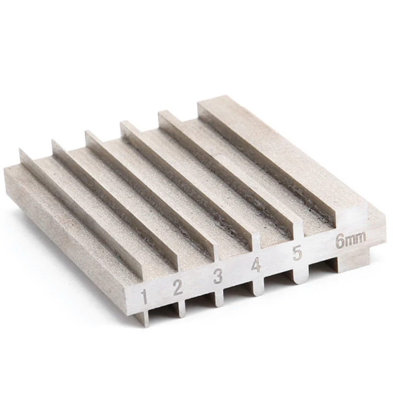 

Top-Steel Double Side Repair Tool for Sharpening Wide Shovel Cutting Leather Thinner Edge Skiving Tool Leather Craft Accessories