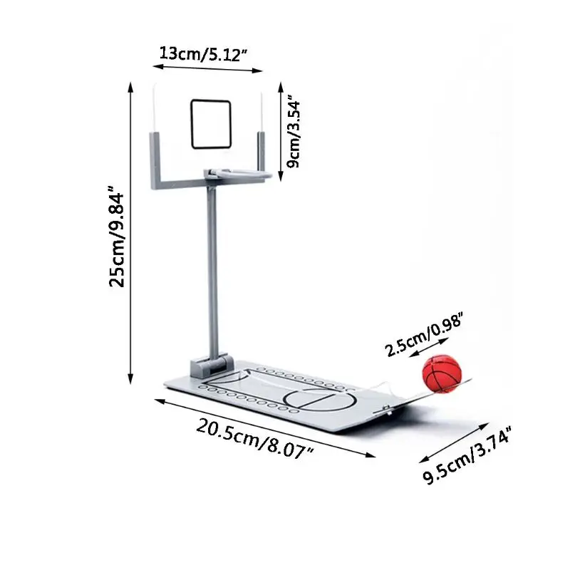 Настольная игра в баскетбол складной мини настольный баскетбол портативный дорожный офисный игровой набор кляп подарок забавная Спортивная Новинка игрушка