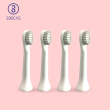 SOOCAS PINJING так белый EX3 Зубная щётка головки только EX3 Зубная щётка электрическая автоматическая вращающаяся щетка сенными головками, Беспроводной порт для зарядки через SOOCAS PINJING так белый EX3 Зубная щётка головки только EX3 Зубная щётка электрическая автоматическая вращающаяся щетка сенными головками, Беспроводной порт для зарядки через