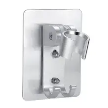 

Dropshipping Bathroom Adhesive Adjustable Wall Mount Shower Nozzle Holder Bracket No Drilling