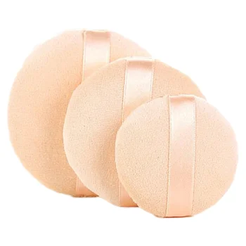 

6pcs Round Air Cushion Puff Foundation Sponge Air Powder Puff Bouncy Cosmetic Powder Makeup Accessory Makeup Puff