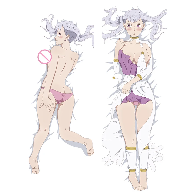

Black Clover Anime Girl Long Body Pillow Case Noelle Silva Dakimakura Cover
