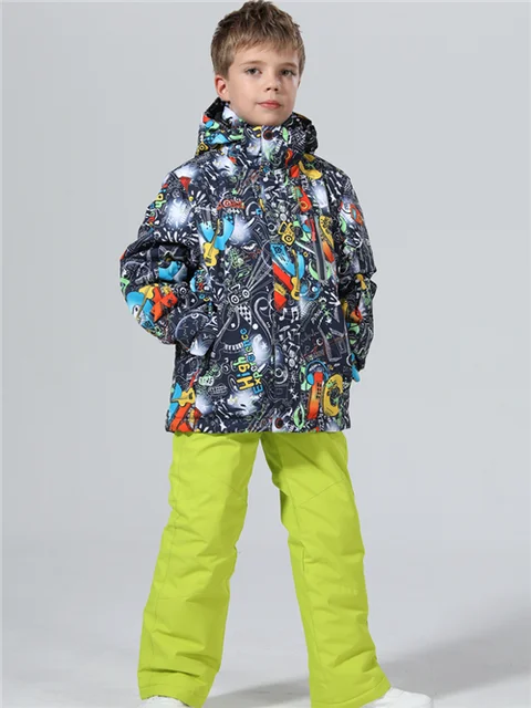 Ski Suits Kids Winter Suit Boys Ski Suit Girls Snowboard Jacket Snow Pants Boys Winter Sport Suit Kids Skiing Snowboard 6-16T