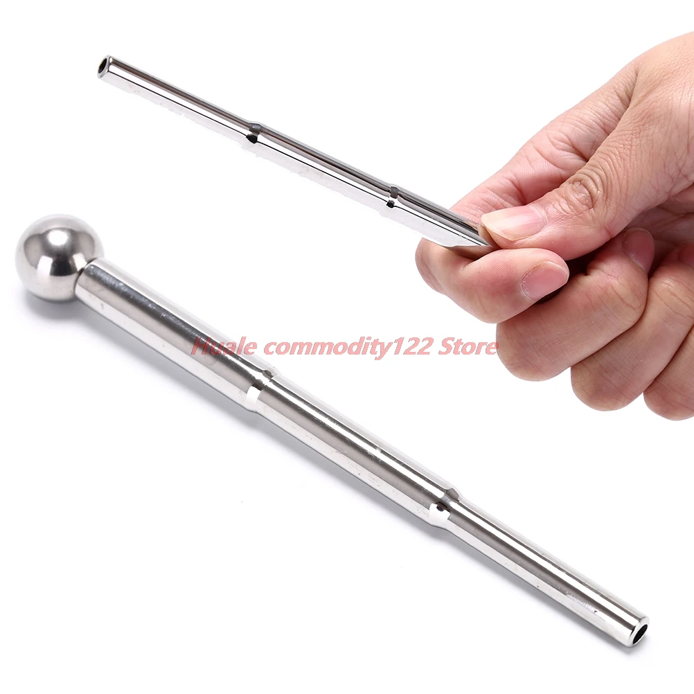 Removable Ball Tail Stainless Steel Hollow Chastity Urethral Dilators Sounding Penis Plug Stretching Sex Toys for Men