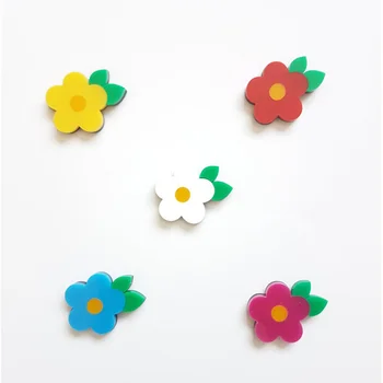 

Meadow Flower Stud Earrings Brooch Multicolor Colorful Resin Sunflower Brooch Women