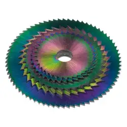 6 шт. HSS круговой цветной 44 мм режущий диск роторный инструмент для Dremel резак металла